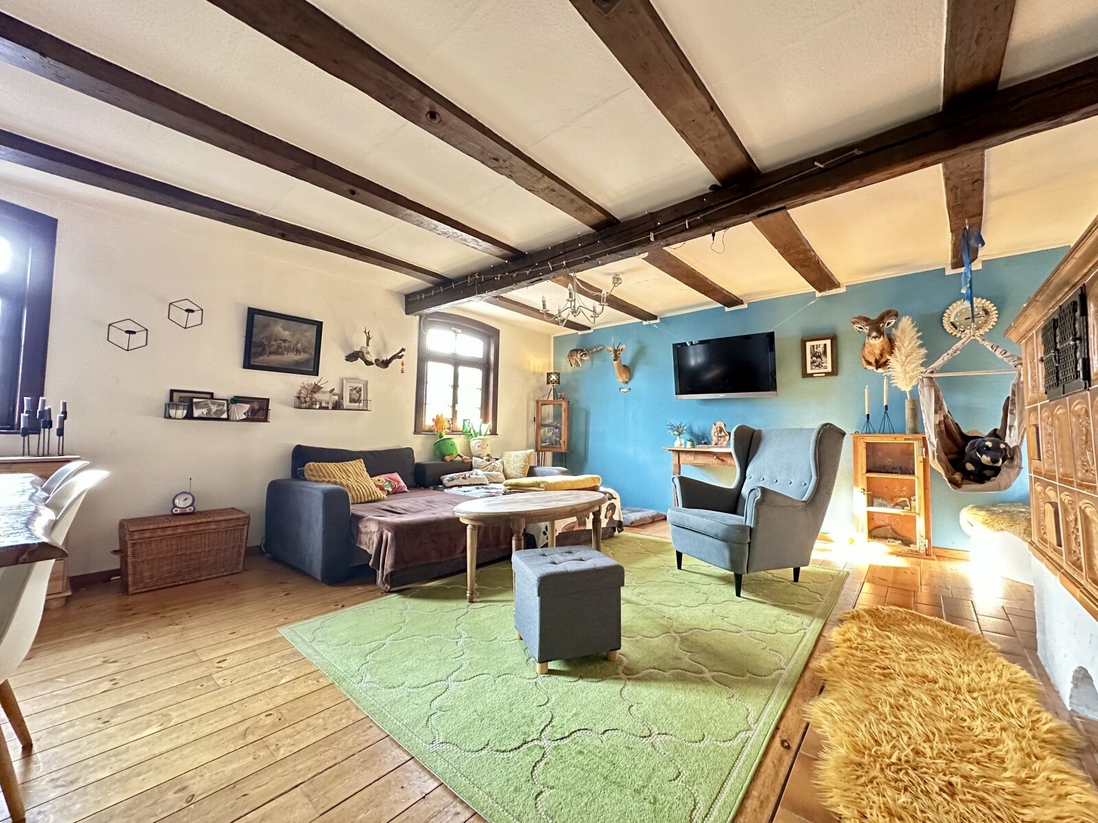 Fachwerk- *Bauernhaus auf 995m²  Grundstück mit  großer* Scheune 