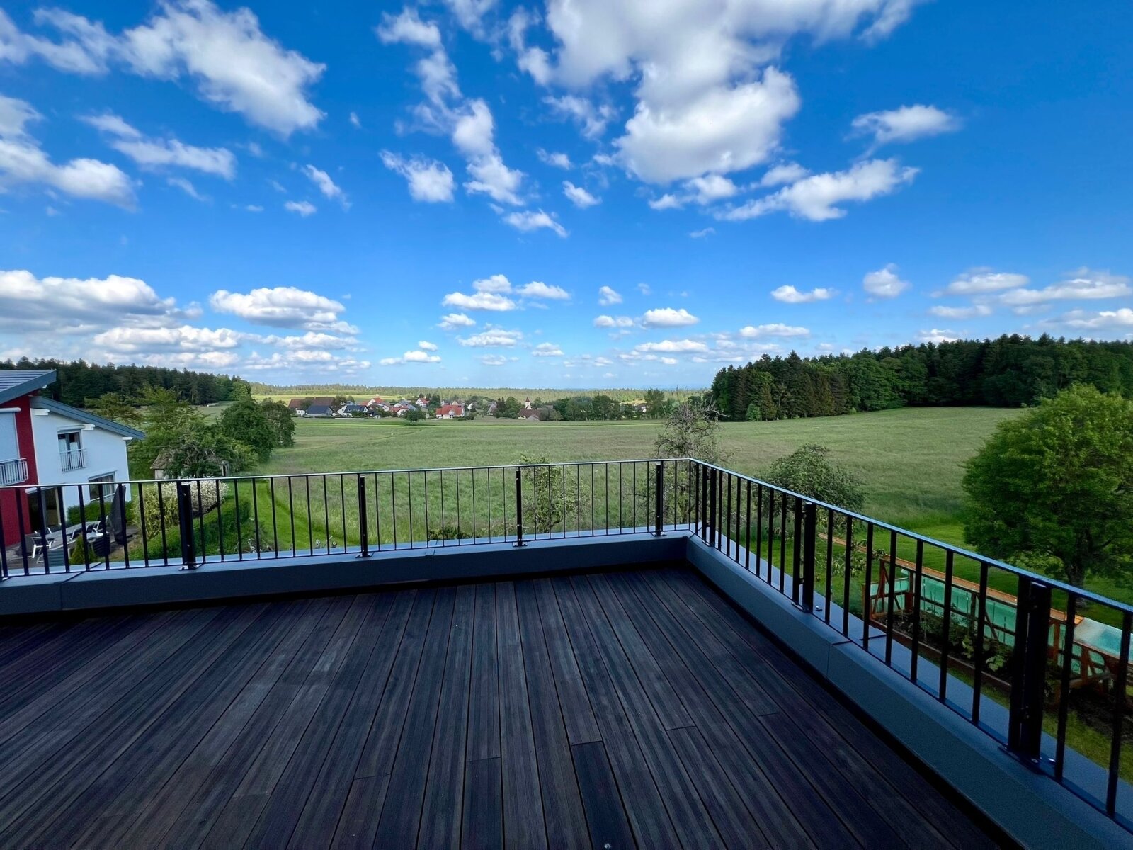 DG Dachterrasse Ausblick