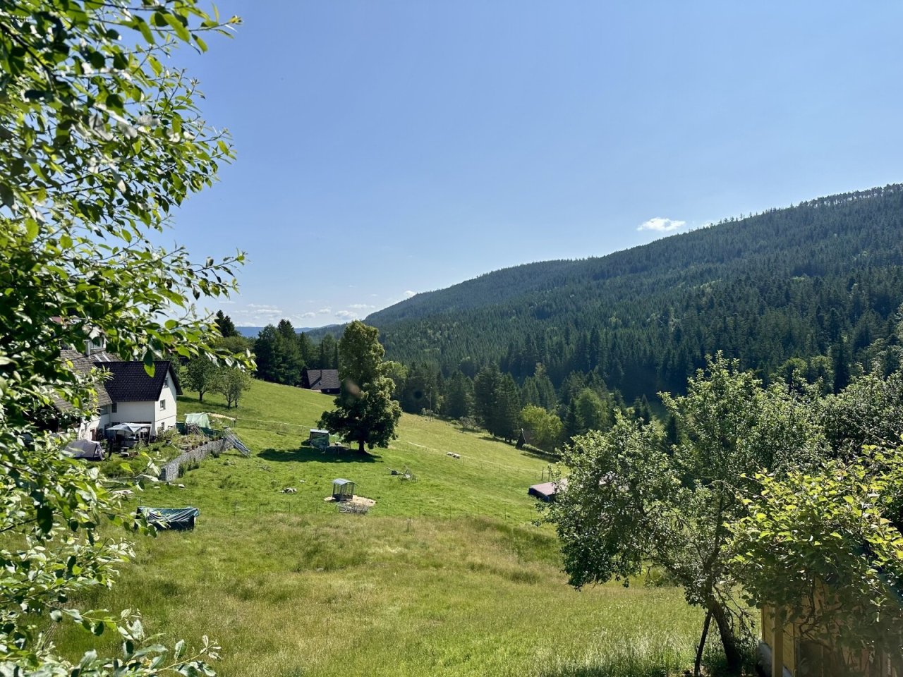 Aussicht ins Tal Aussicht ins Tal