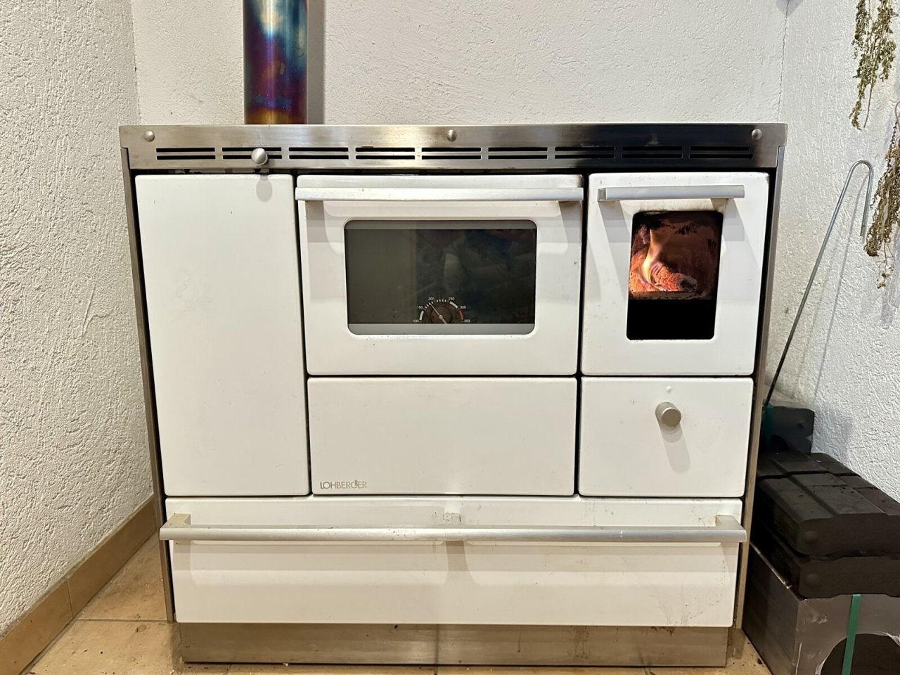 Küchenherd Wasserführend